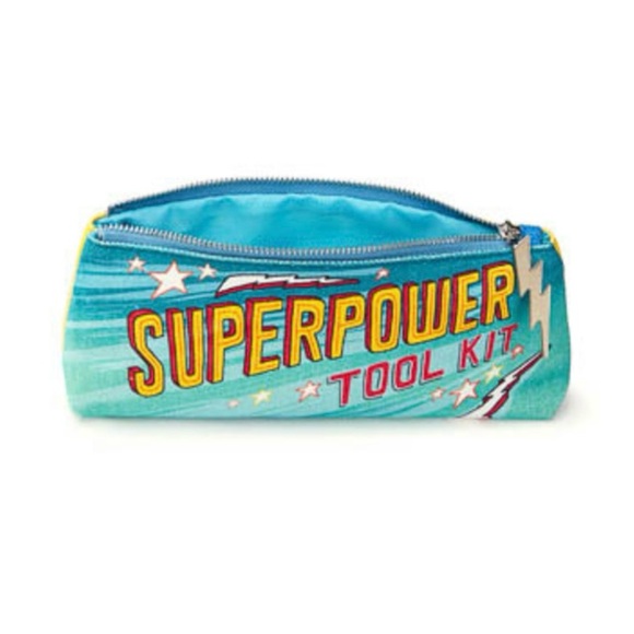 Superpower Tool Kit Pouch Pencil Case Toiletry/Cosmetic Bag - Picture 3 of 3